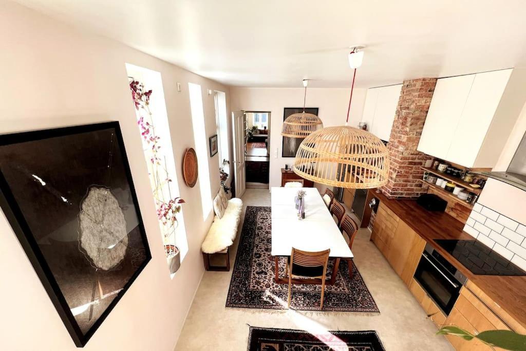 Spacious Historical Art Oasis In The City Center 베르겐 외부 사진